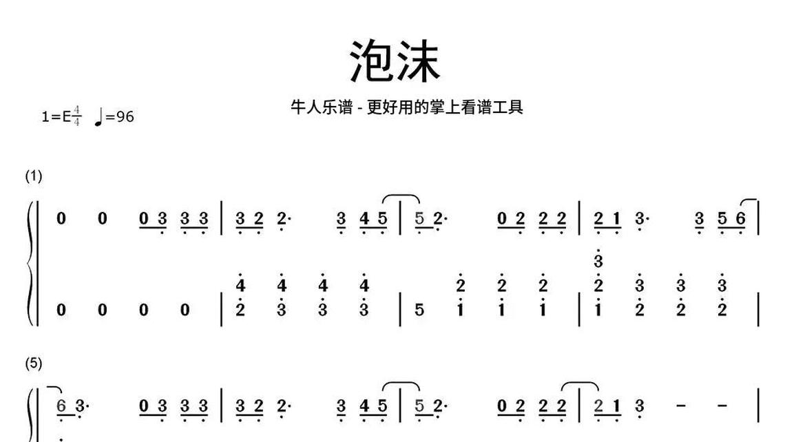 六字大明咒-牛人乐谱