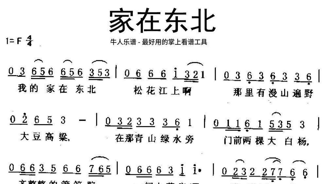 高原上的情歌-牛人樂譜